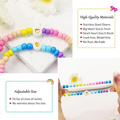 Back to School Mom & Me Bracelet – A Little Heart, A Big Connection