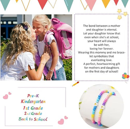 Back to School Mom & Me Bracelet – A Little Heart, A Big Connection