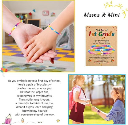 Back to School Mom & Me Bracelet – A Little Heart, A Big Connection